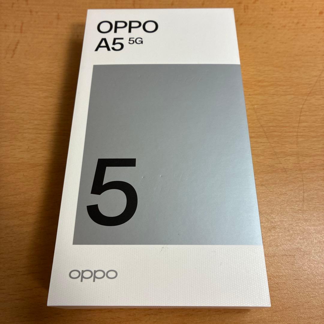 OPPO A5 5G 128gb UQ動作確認のみ