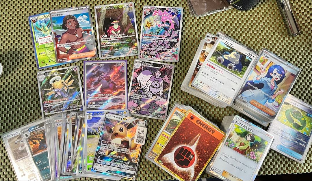 も*ー様 ポケモンカードまとめ売り　メガオーダイル　ピカチュウ　イーブイ　グラー