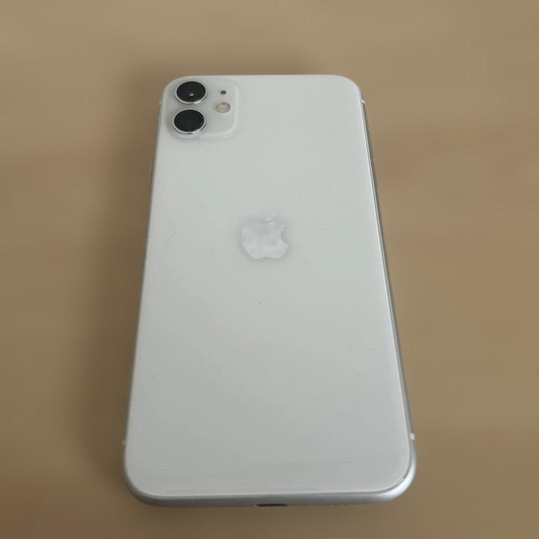 iPhone11 ホワイト 128GB SIMフリー 本体 初期化済み