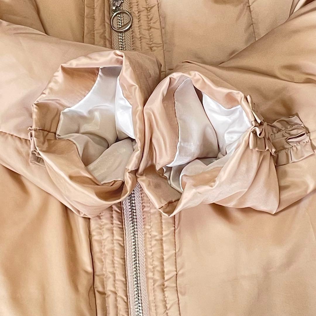 ハナエモリ HANAE MORI アルマアンローズ ダウンコート フリル 38