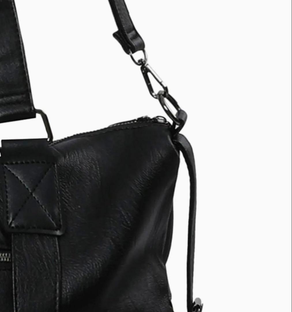 【すぐ発送】韓国 MUCENT ムセント プライムリンクルレザートートバッグ