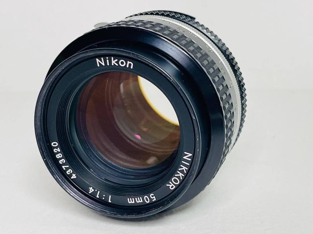ニコン Nikon Ai 50mm F1.4 単焦点 マニュアル レンズ 美品
