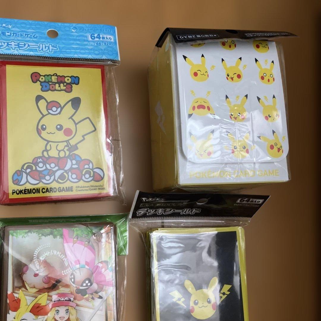 【ポケカサプライ】スリーブ・プレイマット・デッキケースセット全18点セット