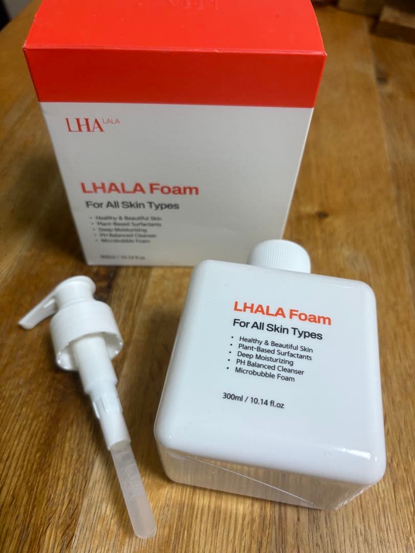 【２回使用・2025購入】ララピール マイクロバブルクレンザー 300ml