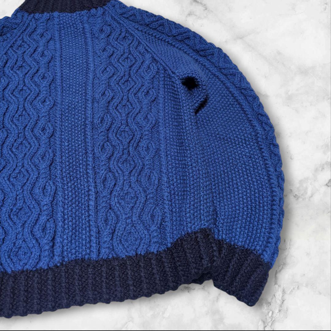 未使用品✨インバーアラン 茶タグ ニット カーディガン トゥモローランド別注