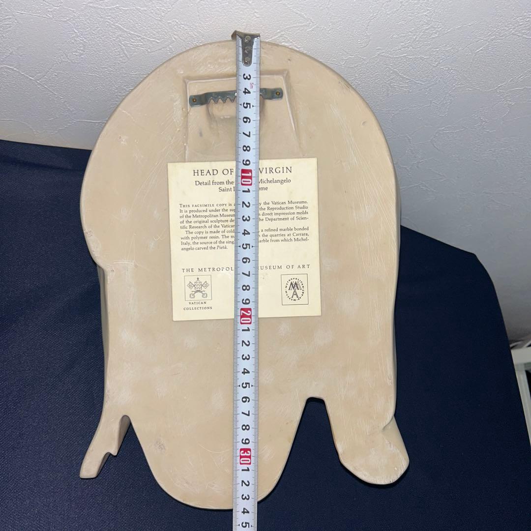 ピエタ　マリア様頭部像　メトロポリタン美術館　1982年