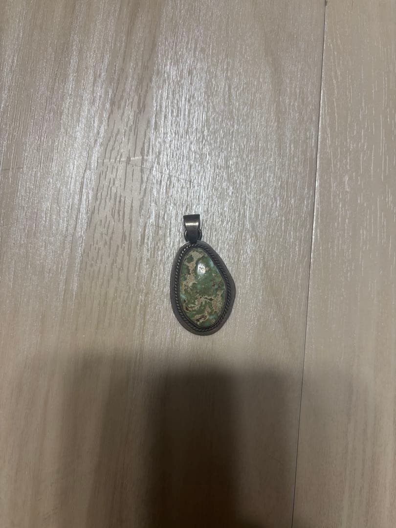 【ナバホ族】J. Nelson ターコイズ ペンダントトップ シルバー925