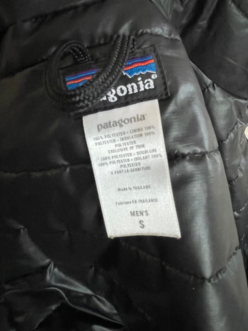 patagonia ブラック ナイロンジャケット　メンズS
