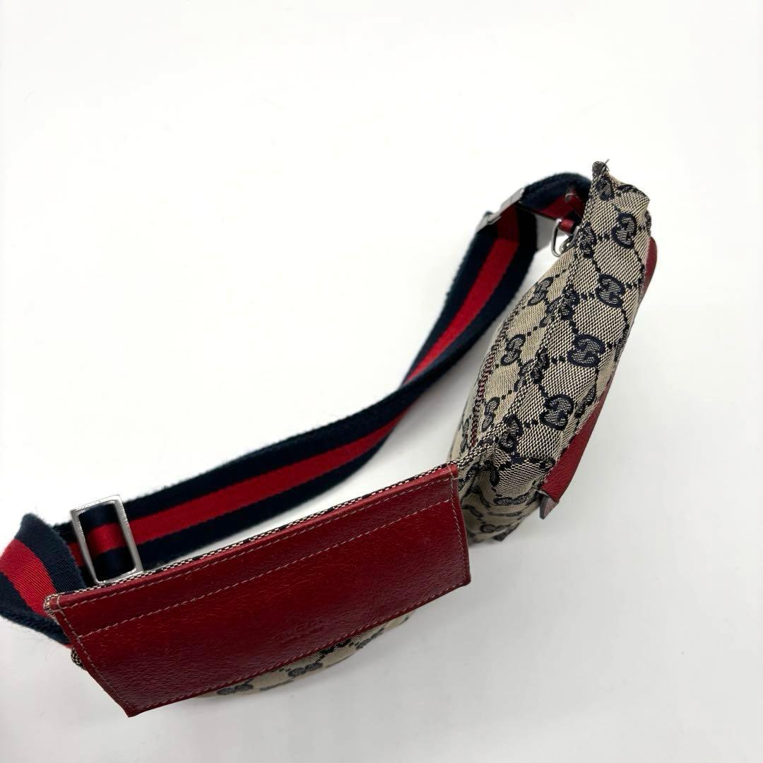 美品 ✨ GUCCI シェリーライン ボディバック ウエストポーチ