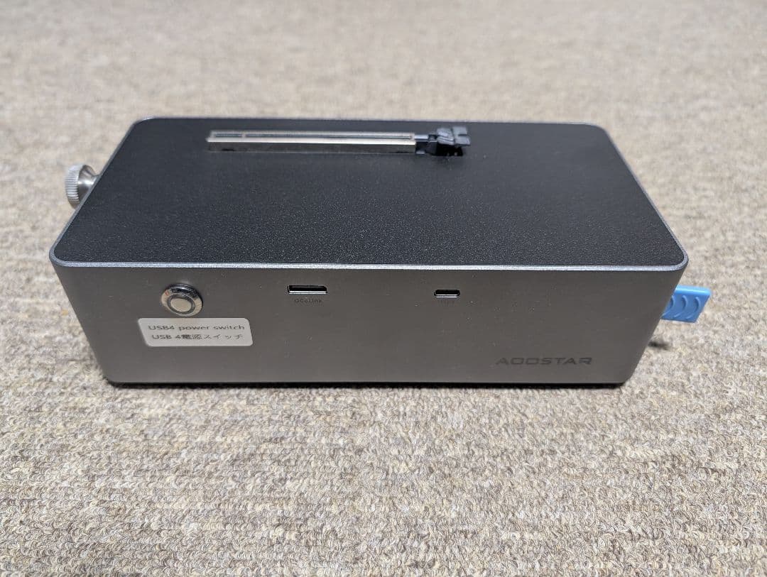 ス*ー様 Y*a様 eGPUドック AOOSTAR AG02 USB4 & OC