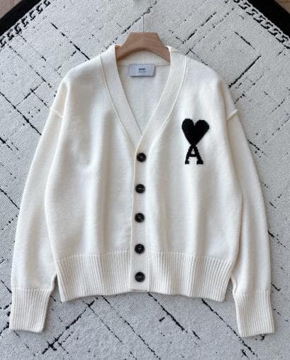 ✨Amiparis ニットセーターホワイト ポロニット M