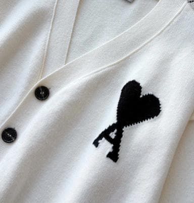 ✨Amiparis ニットセーターホワイト ポロニット M