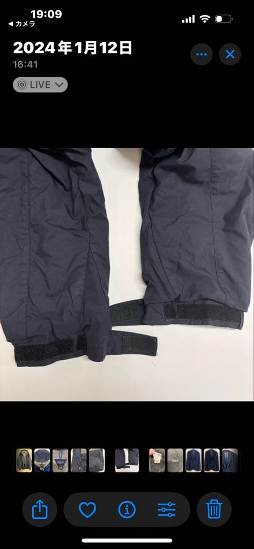 りく◉patagoniaインファーノパーカー