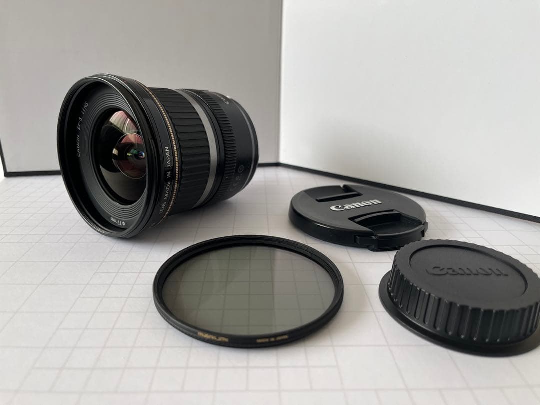 美品Canon EF-S 10-22㎜　1:3.5-4.5USM フィルター付き