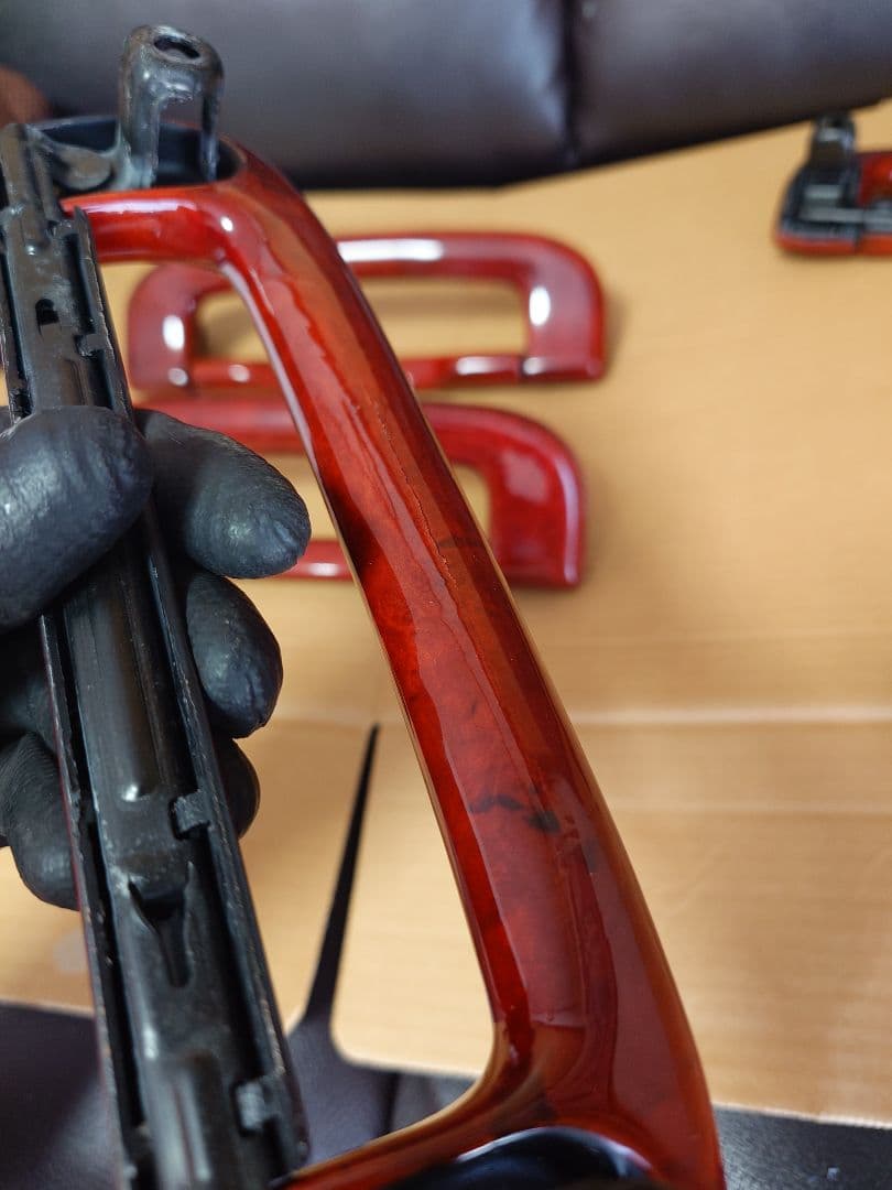 セルシオ30後期　木目調アシストグリップ