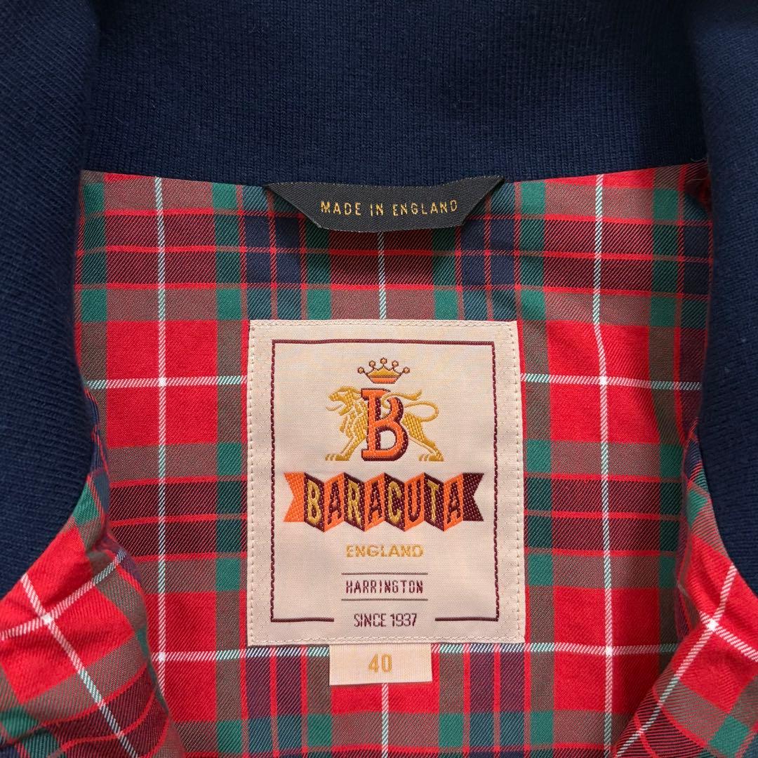 美品 バラクータ G9 ハリントンジャケット スイングトップ 40 英国製
