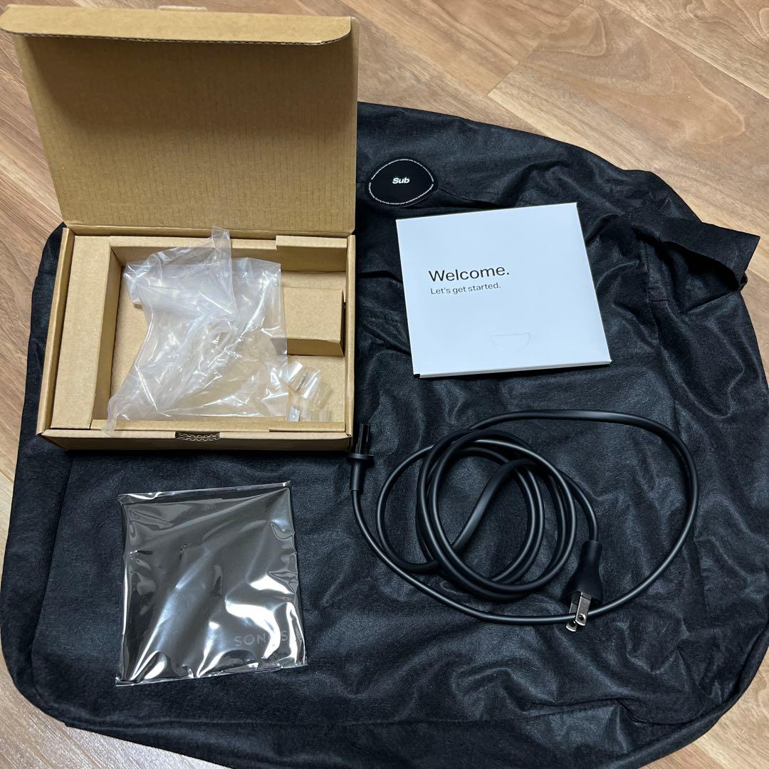 Sonos Sub Gen3 ブラック ワイヤレスサブウーファー