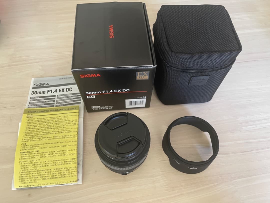 SIGMA 30mm F1.4 EX DC HSM 単焦点レンズ