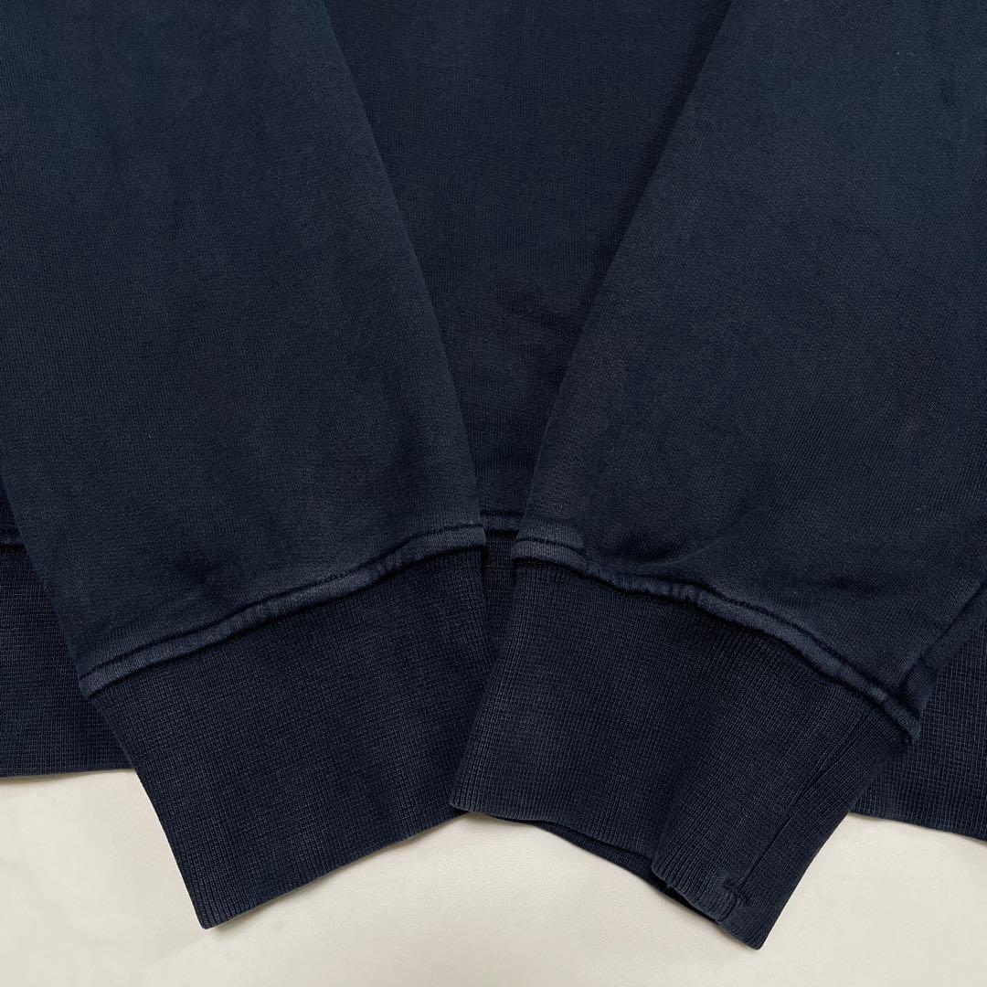 STONE  コットン　クルーネック　トレーナー　ネイビー　Mサイズ