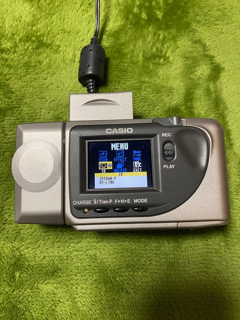 CASIO QV-770 デジタルカメラ カシオACアダプター付 取扱説明書