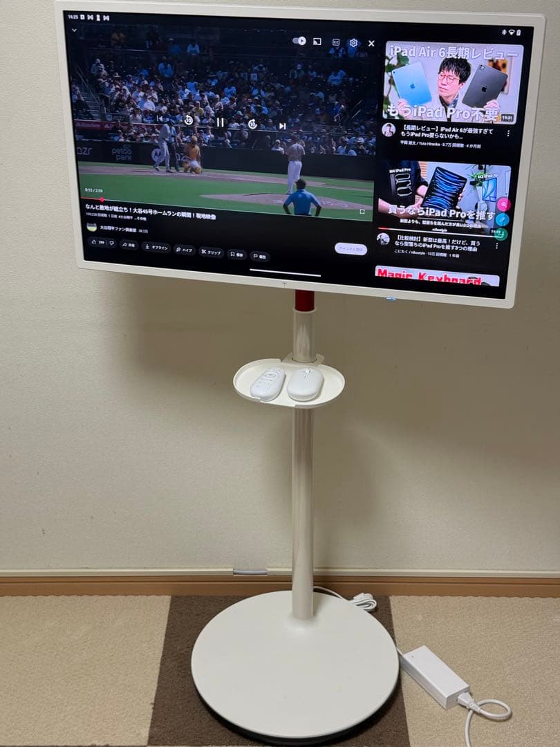 KTC MegPad 32型 4K UHD 移動式スマートタッチモニター