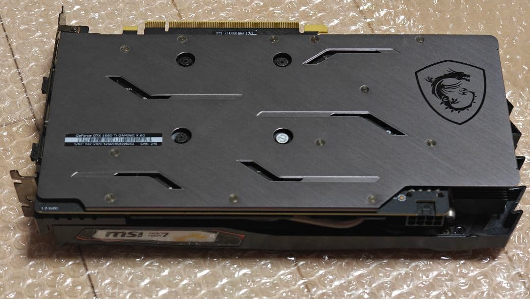 ★中古品★MSI GeForce GTX 1660 Ti GAMING X6G