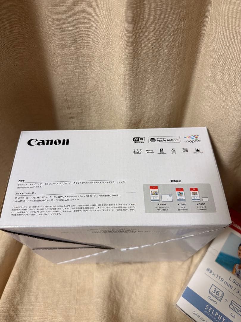 Canon SELPHY CP1500 ポータブルプリンター