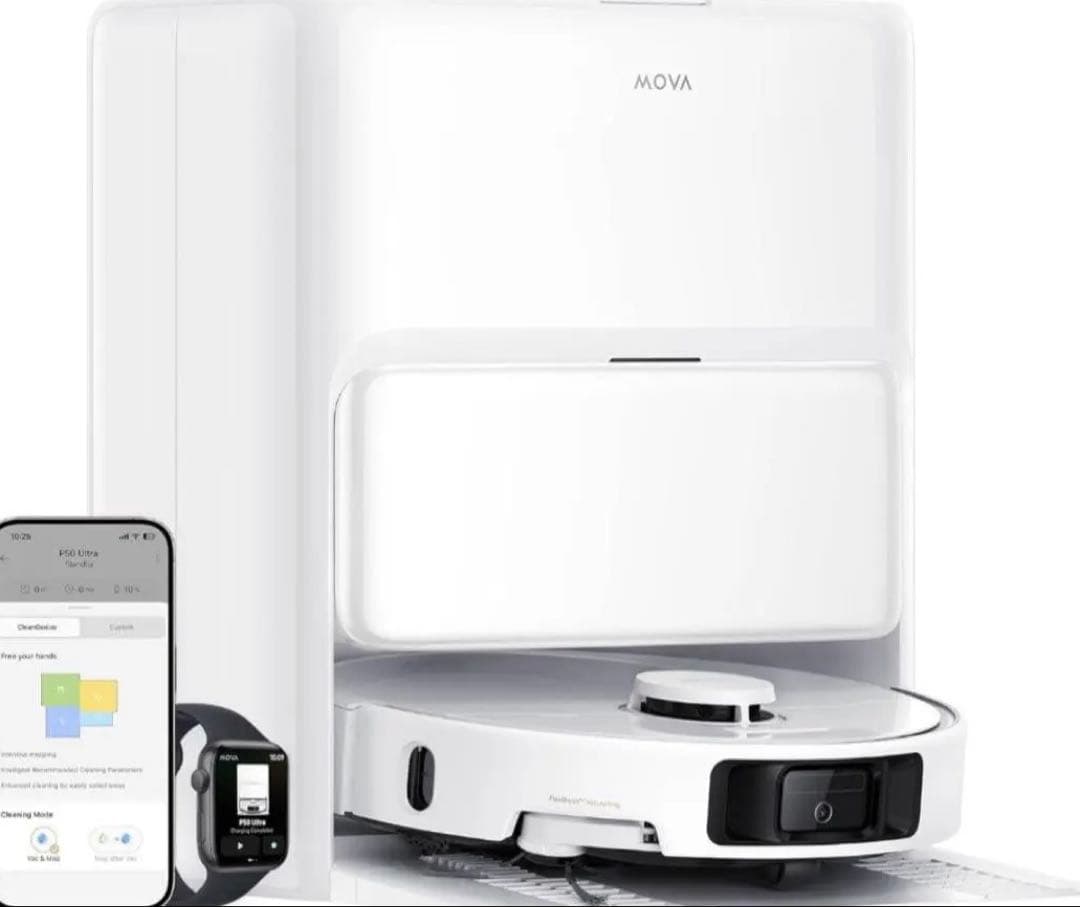 MOVA P50 Ultra ロボット掃除機 全自動 19,000Pa