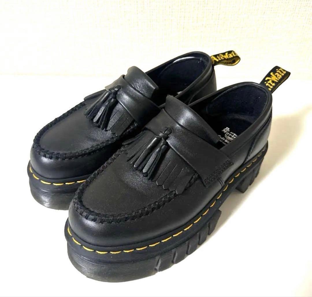 Dr.Martens/オードリックローファ 一/厚底/24cm