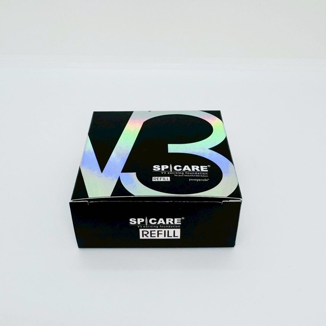 スピケアV3エキサイティングファンデーション本体×1個★レフィル×３個【正規品】