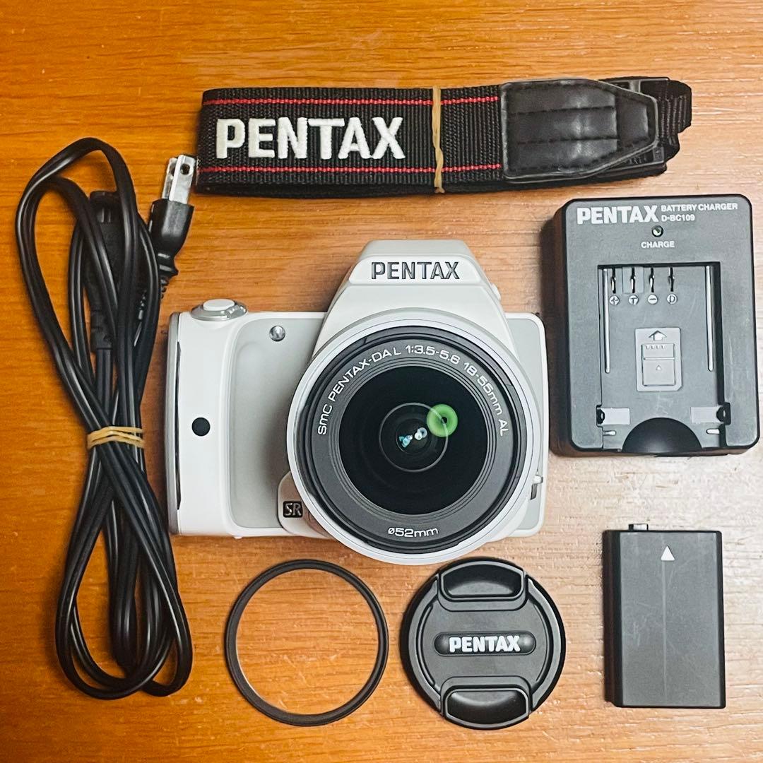 PENTAX K-S1 18-55mm ズームレンズキット WHITE 実用良品