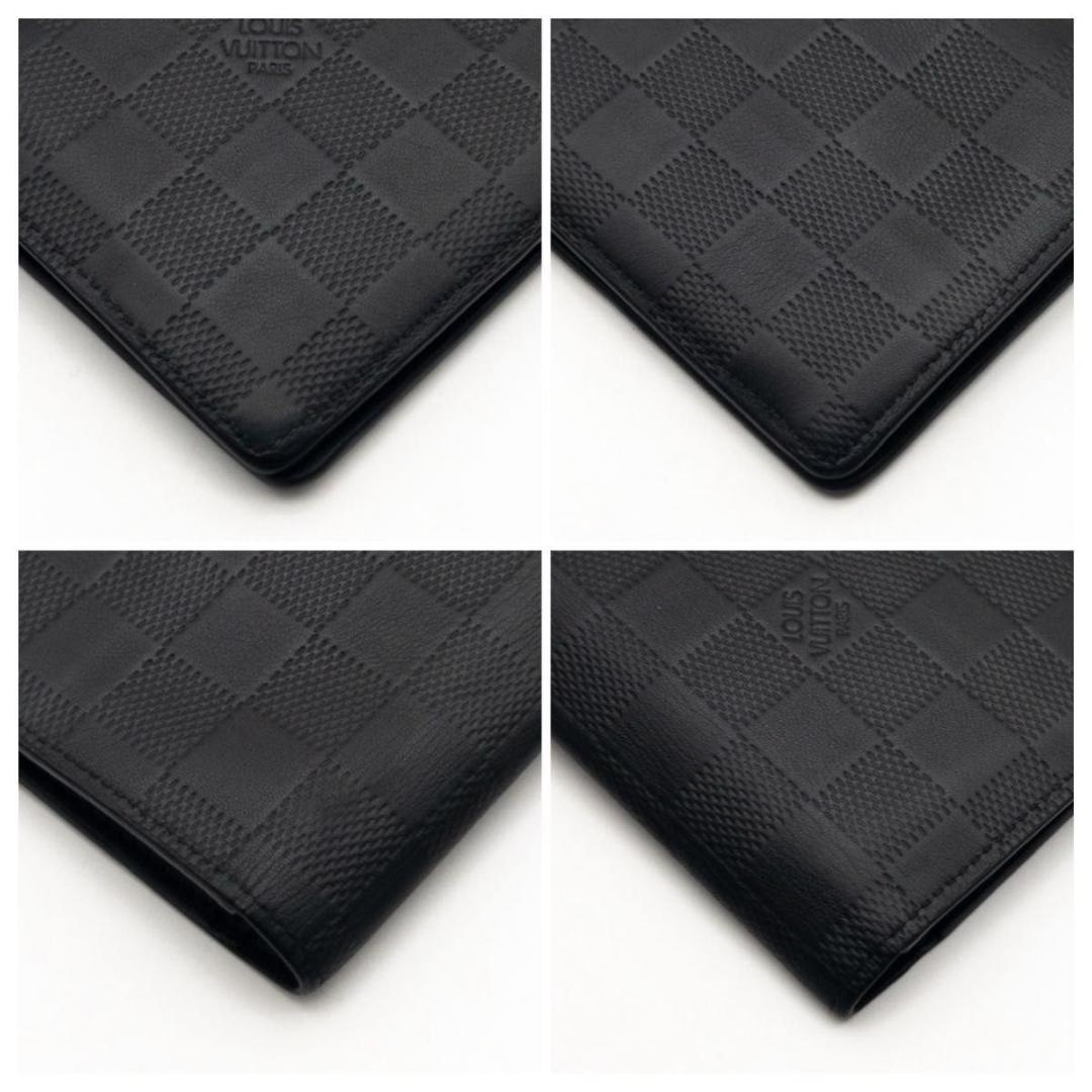 【SALE】ルイヴィトン　新型ポルトフォイユブラザ　ダミエアンフィニ　長財布　黒