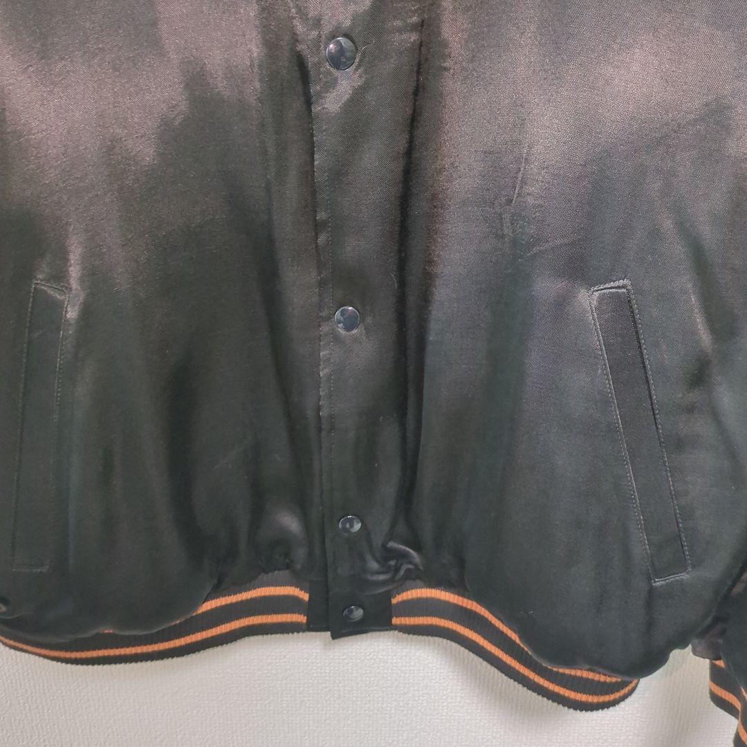 HOUSTON ヒューストン　スカジャン　BLACK PANTHER