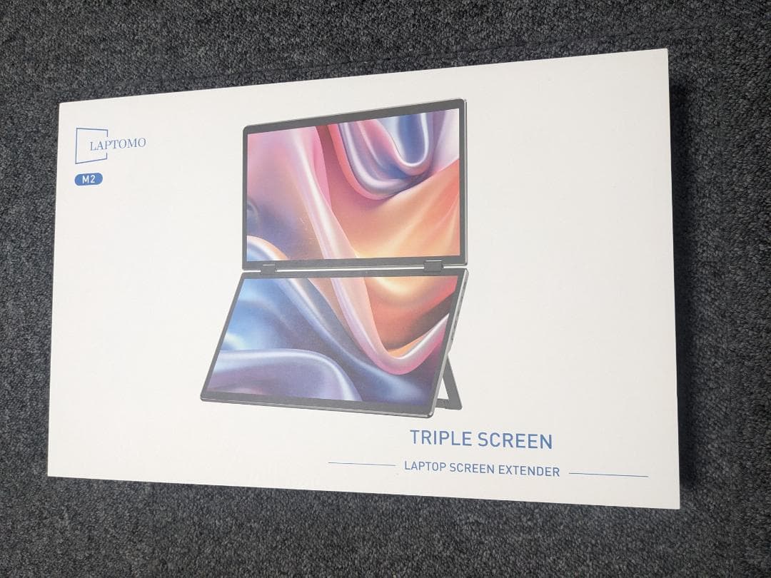 デュアルディスプレイ モバイルモニター 15.6インチ 2画面