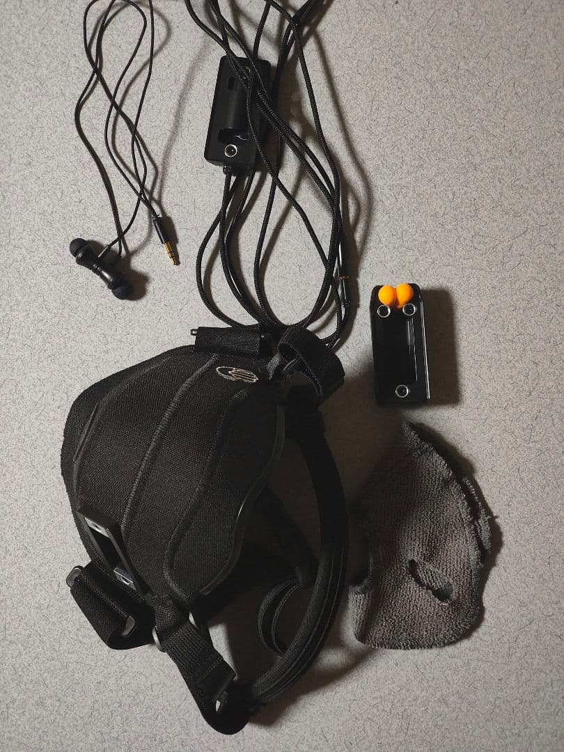 防音マスク OMBRA v2 S/M サイズ 左耳マイク