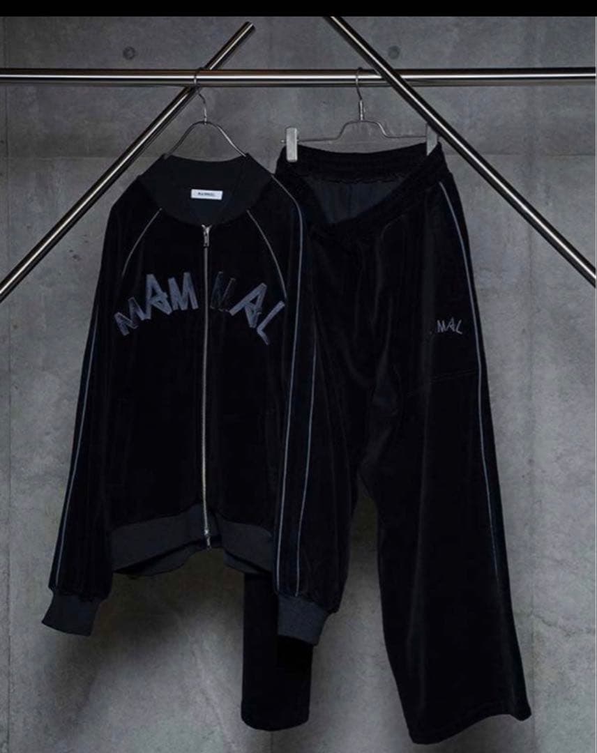 MAMMAL　VELOR JERSEY SETUP（ブラック）上下セット