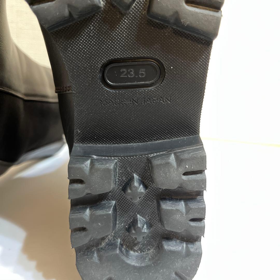 『23区』　サイドゴアブーツ ダークブラウン　23.5センチ