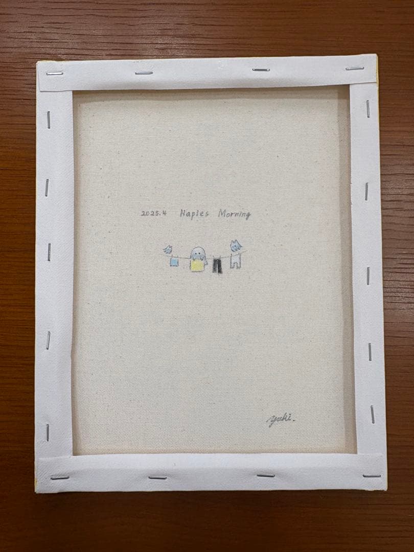 naples morning アクリル画