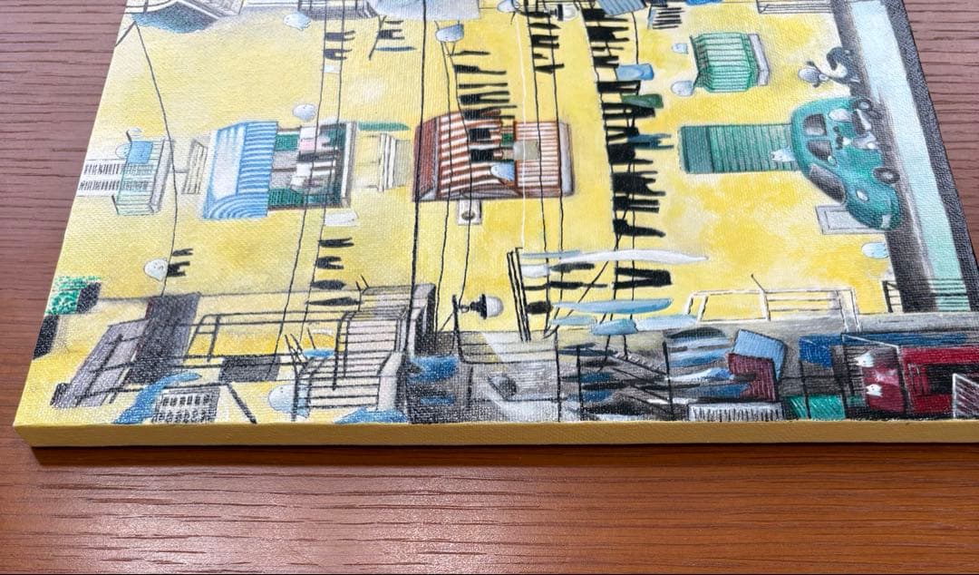 naples morning アクリル画