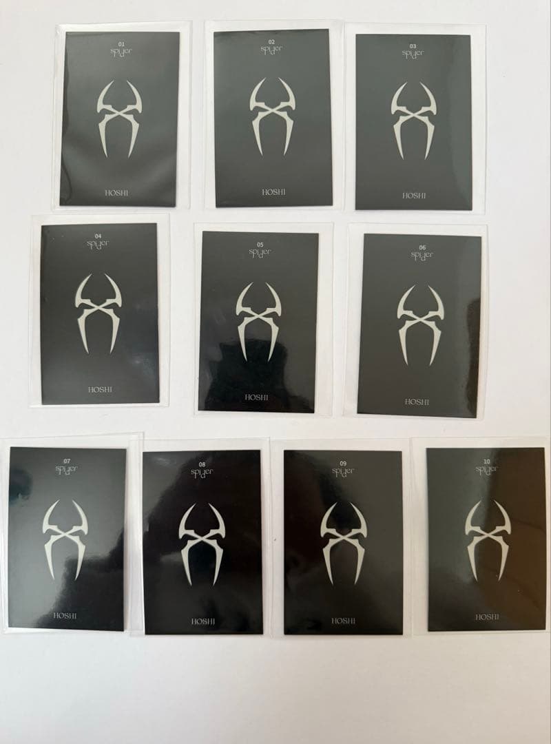 seventeen ホシ　トレカ　spider コンプリートセット　コンプ