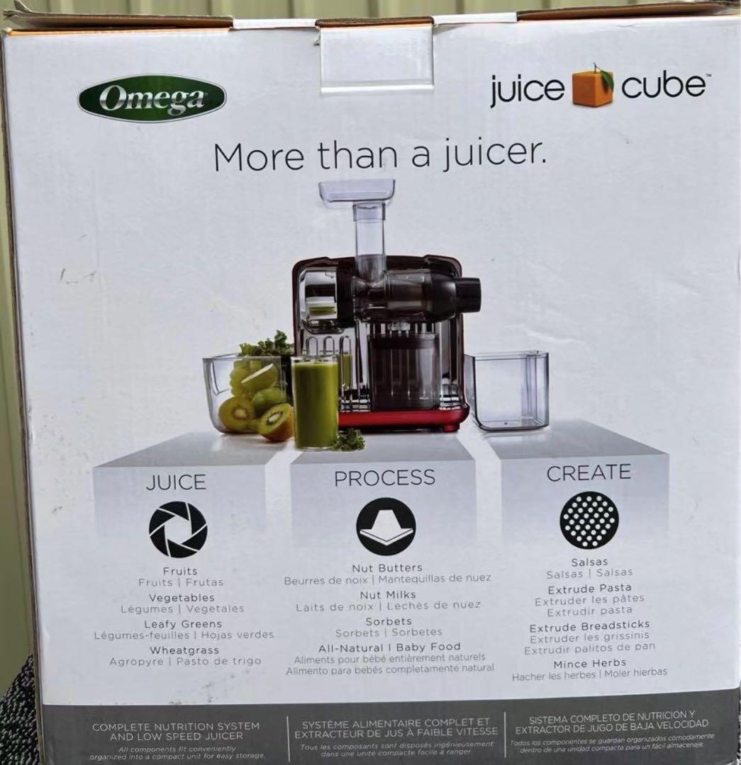 新品未使用 Omega juice cube スロージューサー