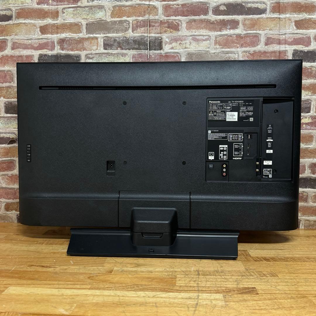 パナソニック 49V型 4K 液晶テレビ スマートビエラ TH-49HX850