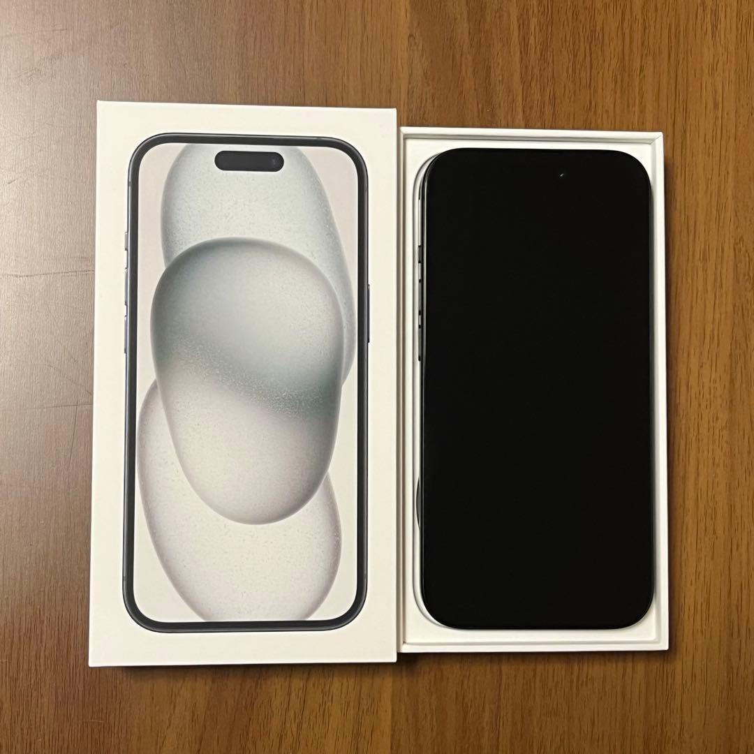【未使用】iPhone15 Black 128GB