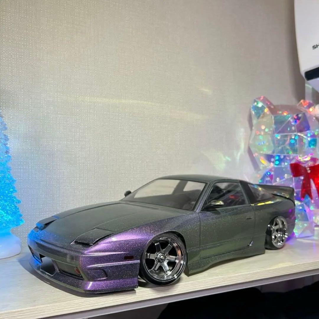 ABCホビー 180sx 後期 マジョーララメ ボディのみ