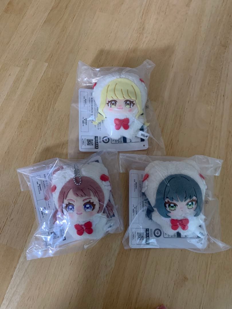 一番くじ　学園アイドルマスター　F賞 きららいずマスコット　全3種