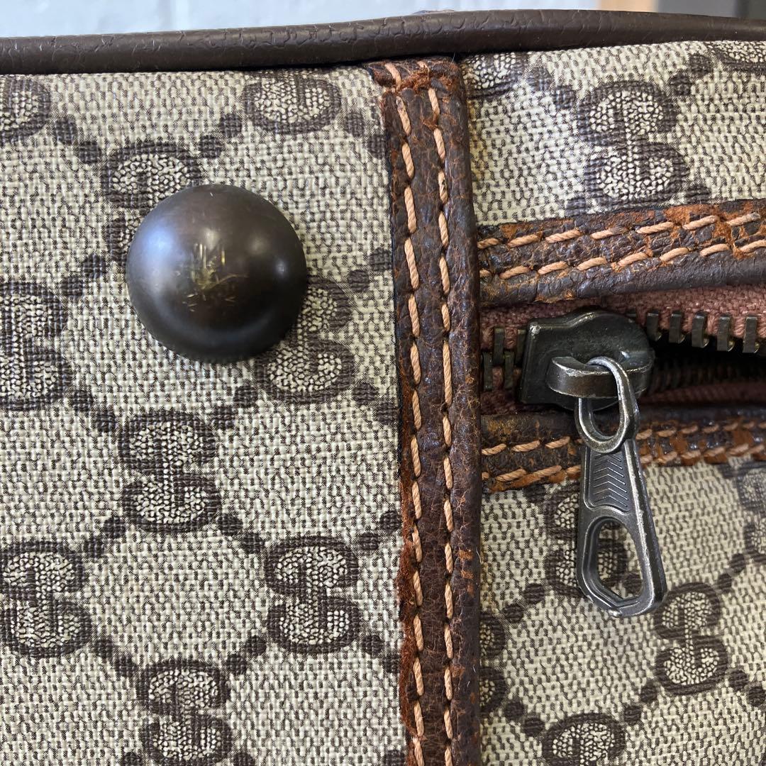 グッチ　ボストンバッグ　GG柄　PVC　3762