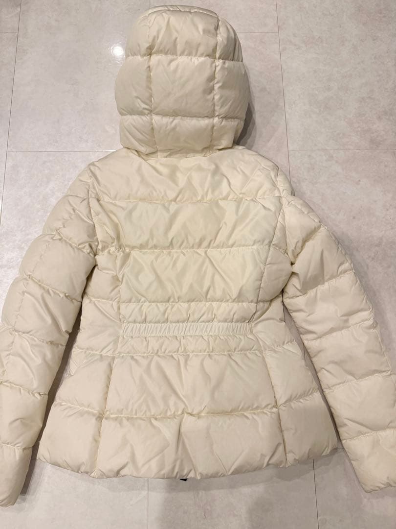 モンクレール　ホワイト　ショート　ダウン　サイズ　1