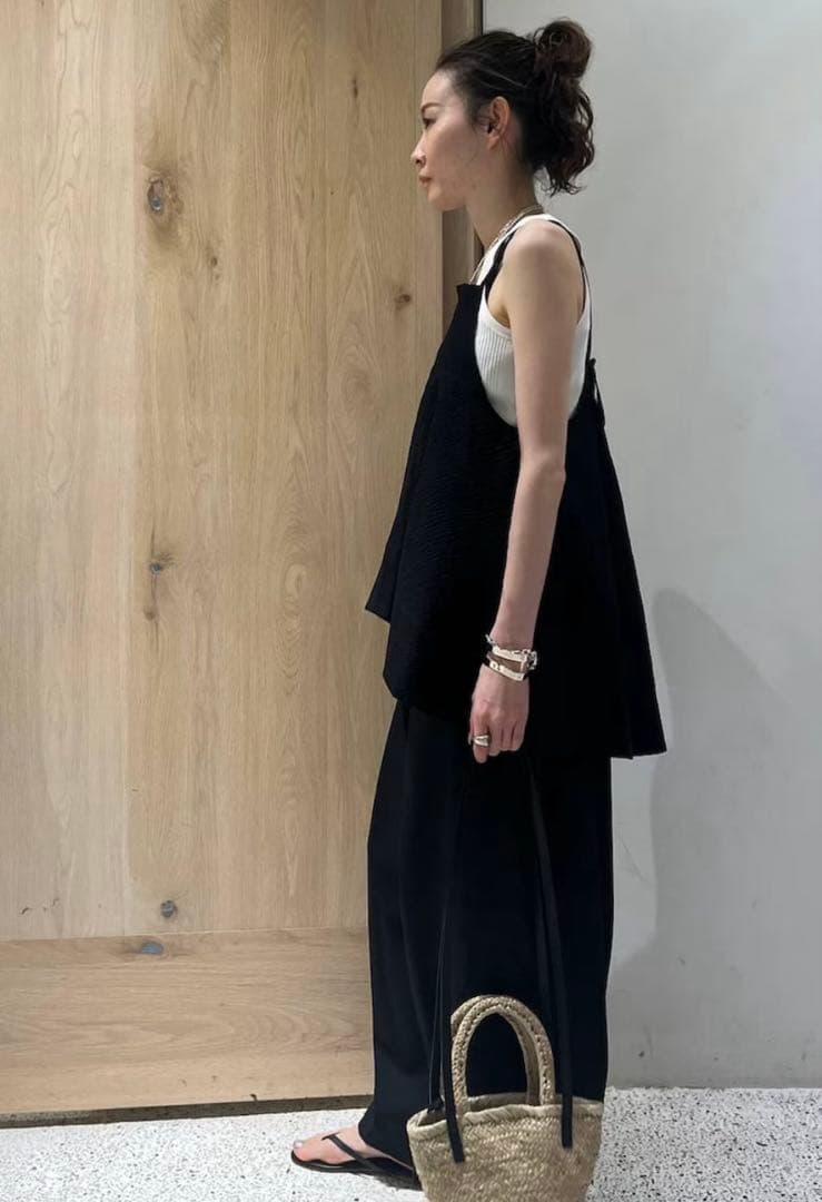 【新品】Curensology(カレンソロジー)/サッカーフレアキャミソール