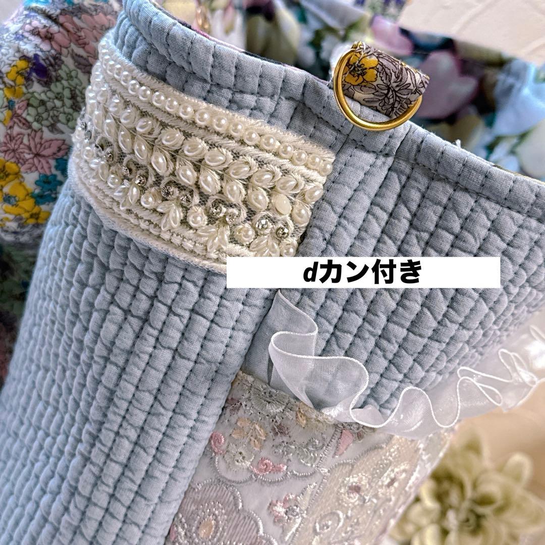 あ*き様 コヤンイサムチョン♡マンドゥ君のヌビ×インド刺繍春色トートバッグ