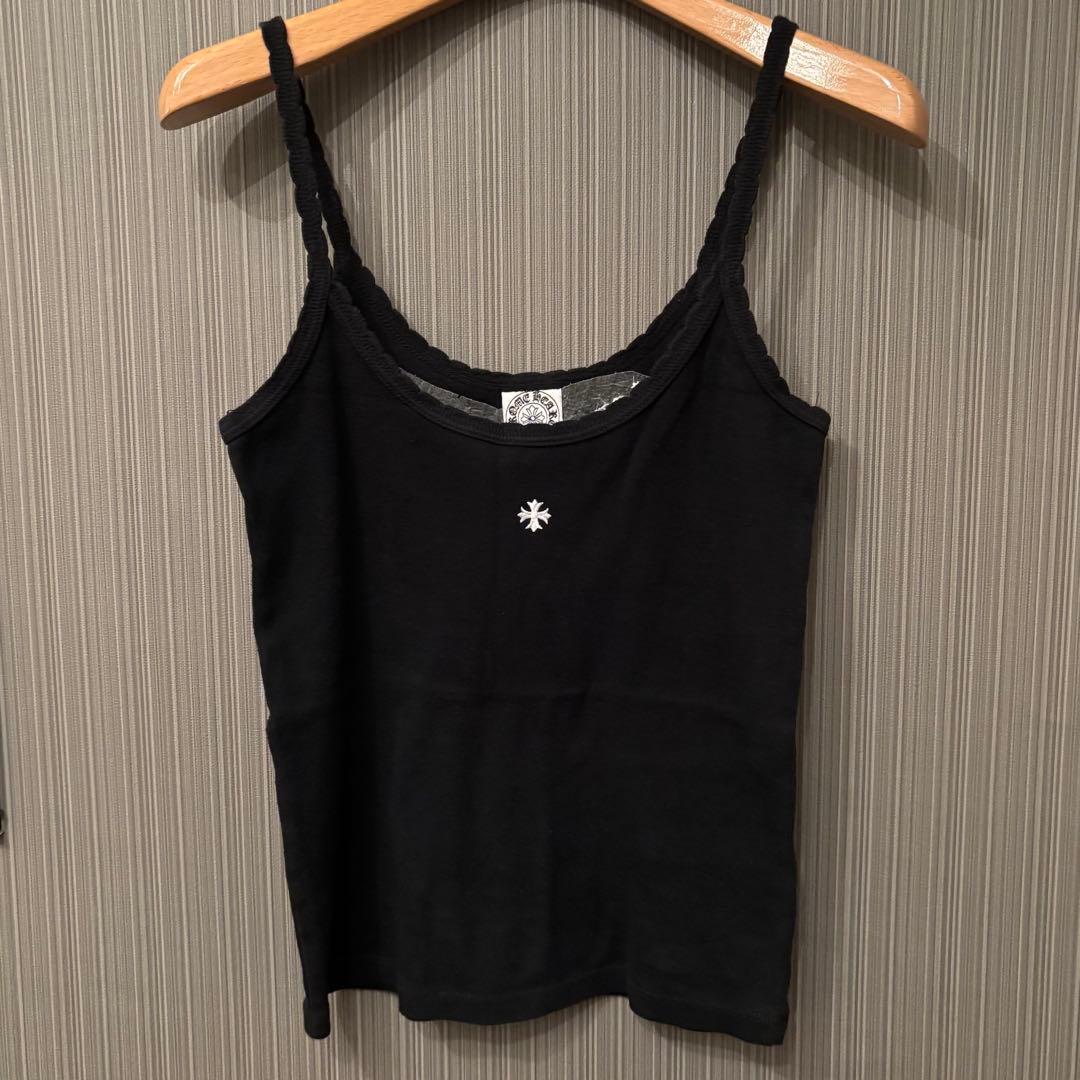 CHROM HEARTS クロムハーツ キャミソール ブラック 美品